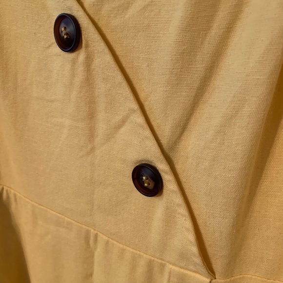 Lush Asymmetrical Button Midi Dress - Picture 3 of 5